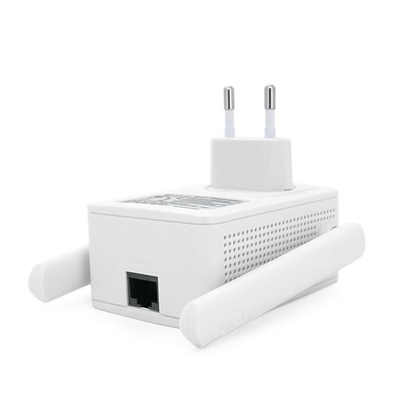 Підсилювач WiFi сигналу з 2-ма вбудованими антенами LV-WR13, живлення 220V, 300Mbps, IEEE 802.11b/g/n, 2.4-2.4835GHz, BOX | Зображення 1