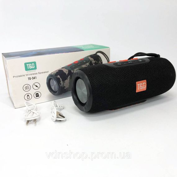 Акустичні колонки для дому TG341, Музична колонка з блютузом і флешкою, Колонка для вечірок з ду NR-74 | Зображення 3