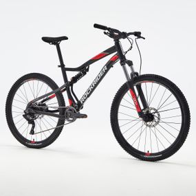 Гірський велосипед ST 530, 27,5" - Чорний/Червоний - L/XL - 175-200 cm