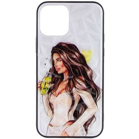 TPU+PC чехол Prisma Ladies для Apple iPhone 12 Pro Max (6.7") Yellow