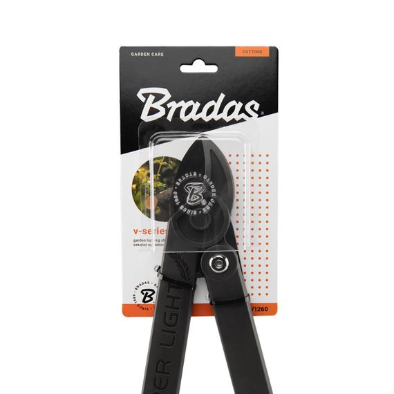 Секатор з ковадлом Bradas V-SERIES, для обрізки гілок, сталь SK5 (KT-V1260) | Зображення 2