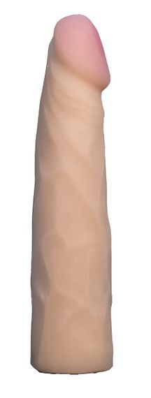 Насадка для страпона тілесна EGZO CIBERSKIN NSTR10 ( 18 см х 4 см ) Sex Aura | Зображення 1