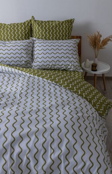Постельное белье евро ТЕП Happy Sleep Olive Dream 2-03796-25629 200х215 см