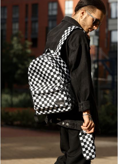 Чоловічий рюкзак Sambag BRIX PJT CLASSIC СHESS 40 х 27 х 15 см (11711719m) | Зображення 5