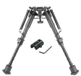 Сошки VECTOR OPTICS 15.2см-22.9см, подпружиненные на антабку Тактические сошки Сошки на планку Вивера Сошки на