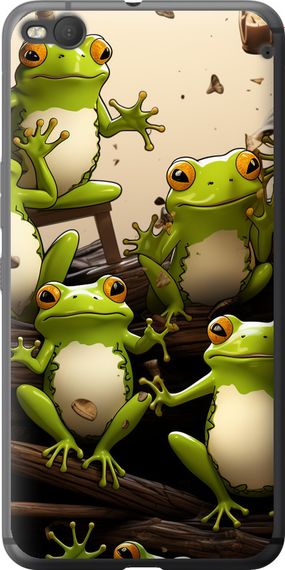 Чехол на HTC One X9 Жабки "5656u-783-17620"