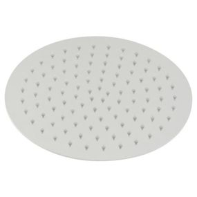 Лійка для верхнього душу Лейки Lidz Лейка 125 245 мм округла LDNIA125NKS37518 Chrome