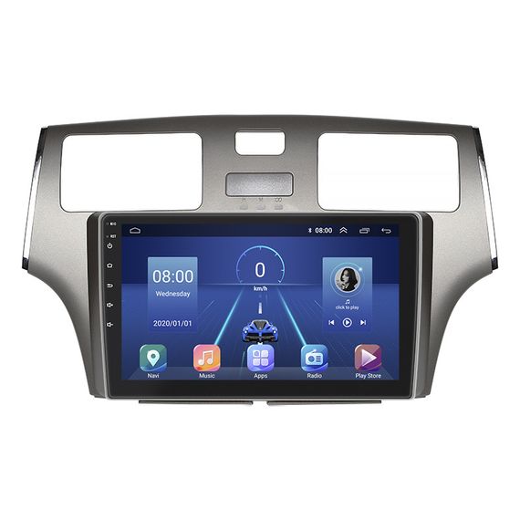 Штатная магнитола Lesko для Lexus ES IV Рестайлинг 2003-2006 экран 9" 4/64Gb 4G Wi-Fi GPS Top Лексус