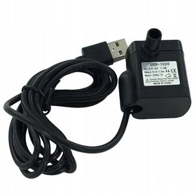Насос погружной для воды USB-1020, 5В 1-3W IP68 200 L/h