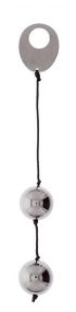 Металлические вагинальные шарики DOMINO METALLIC BALLS, SILVER sexstyle