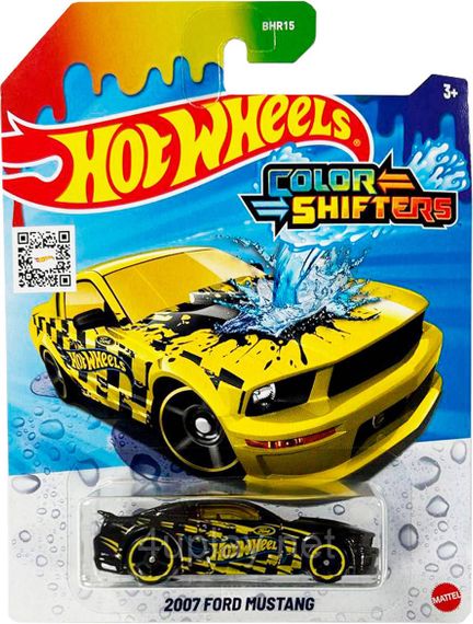 Hot Wheels Color Shifters 2007 Ford Mustang Машинка Хот Вилс, меняющая цвет, Форд Мустанг