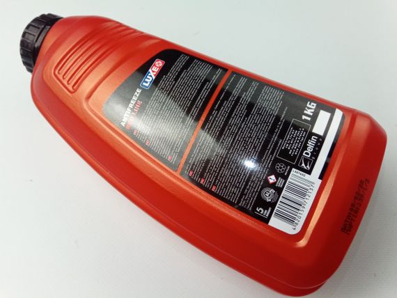 Антифриз LUXE LONG LIFE G12+ (-40) (червоний) 1 кг.
