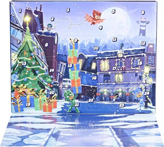 Адвент-календар Герої в масках Оригінал PJ Masks Advent Calendar подарунковий набір | Зображення 3
