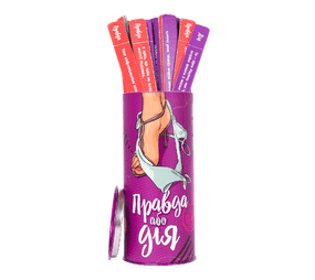 Настольная игра Правда или Дело: Для пар (на украинском)