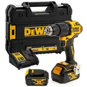Шуруповерт DeWALT 18В XR Li-Ion, 4Ah, 65 Нм, 450-1650 об/мин, вес 1.2 кг, TSTAK (DCD709M2T)
