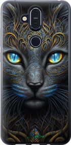 Чохол на Nokia 8.1 Кішка "5548u-1620-2448"