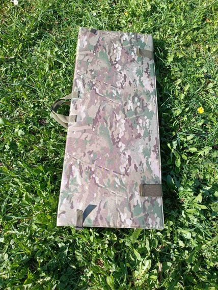 Мат килимок стрілецький тактичний Великий 270*110 см військовий Мультикам з 6 секцій зложується | Зображення 4