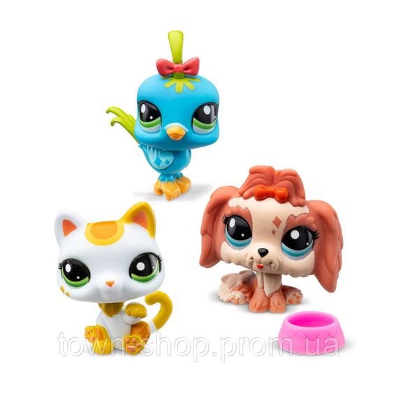 Игровой набор "Настроение города" Littlest Pet Shop 00551 аксессуары и 3 фигурки | Зображення 1