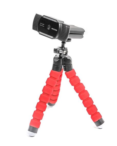 Веб камера USB 2.0 WC-FHD-AF-01, FullHD 1920x1080, Auto-Focus, чорний колір | Зображення 5