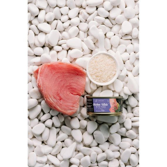 Корм вологий Savory Chicken Fillets rich in Tuna in Jelly for Adult Cats філе курки з тунцем в желе для дорослих котів, 70 г | Зображення 6