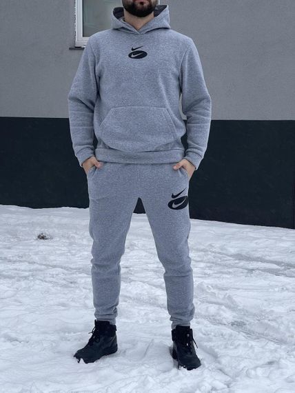 Чоловічий спортивний костюм Nike сірий