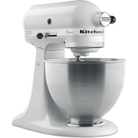 Планетарний міксер KitchenAid Classic 5K45SSEFW ,4.3 л, білий матовий