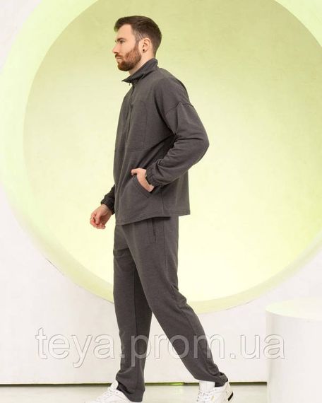 Спортивний костюм колір темно-сірий розміри XXL, S, 3XL, L, M, XL FI_009525 | Зображення 1