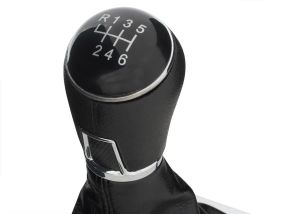 VW Passat B7 (10-15) ручка КПП переключение передач + чехол + рамка 6 ступка, Пассат Б7