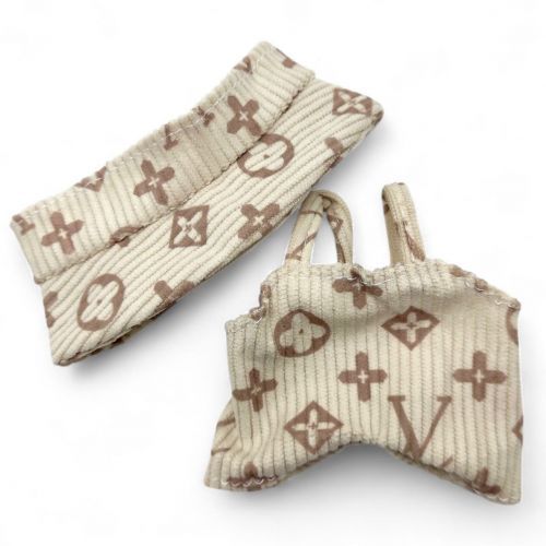 Одяг для Лабубу Louis Vuitton, Gucci (на стандартний розмір іграшки - 15-16 см) | Зображення 2