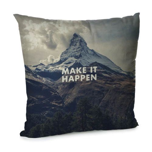 Подушка диванная с бархата Make it happen 45x45 см (45BP_ORG023)
