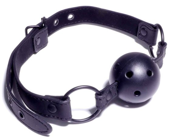 Кляп Fetish Boss Series - Ball Gag rubber Black 3, BS6100035 Sex Aura | Зображення 4