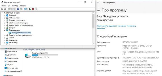 Ультрабук Lenovo ThinkPad E490 / 14" (1366х768) TN / Intel Core i3-8145U (2 (4) ядра по 2.1 - 3.9 GHz) / 8 GB DDR4 / 256 GB SSD / Intel UHD Graphics 620 / WebCam б/у | Зображення 2