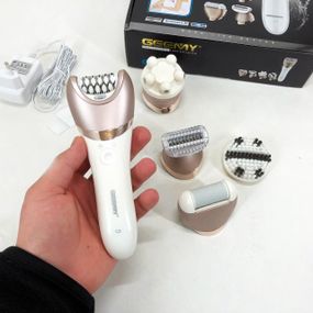 Бездротовий багатофункціональний епілятор GEMEI GM-7003, Епілятор-бритва для видалення волосся DK-89