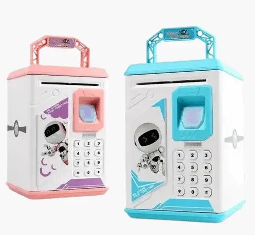 Електронна Скарбничка сейф з відбитком пальця та кодовим замком «BODYGUARD» + купюроприймач | Зображення 7