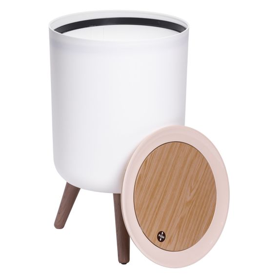 Відро для сміття з клік-кришкою на ніжках 8 літрів відро для сміття на кухню, в спальню і для офісу HP-45-13 | Зображення 4