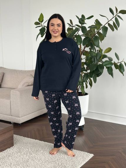 М’яка, затишна та ідеальна піжама PLUS SIZE