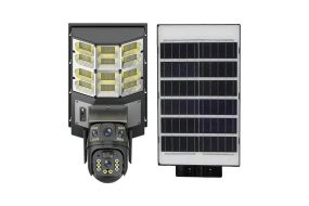 Камера видеонаблюдения PTZ уличная WiFi+LED лампа+солнечная панель (SPM-XA01/T19-4G)