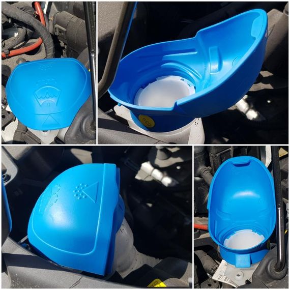 Кришка бачка омивача VAG (6V0955485) з лійкою | Зображення 3