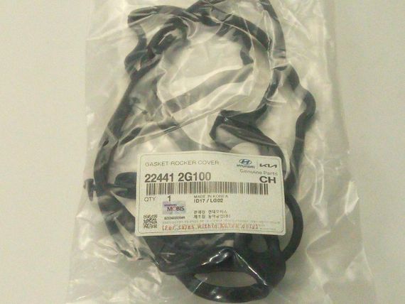 Прокладка клапанної кришки Hyundai/KIA, MOBIS (224412G100) (22441-2G100) | Зображення 2