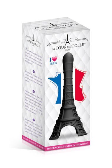 Дилдо La Tour Est Folle Paris Black Sex Aura | Зображення 1