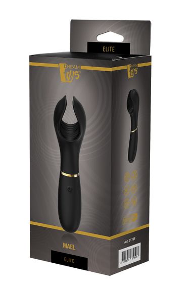 Мастурбатор з вібрацією Dream Toys ELITE MAEL – чоловічий стимулятор, текстурований канал, USB, водозахист | Зображення 2