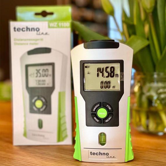 Ультразвуковий далекомір Technoline WZ1100 Silver/Green (WZ1100) | Зображення 7