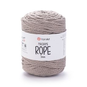 Пряжа YarnArt Macrame Rope 5 мм 768 бавовняний шнур для макраме, панно та кашпо