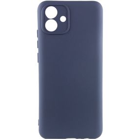 Чохол TPU GETMAN Liquid Silk Full Camera для Samsung Galaxy A04e Синій / Midnight Blue