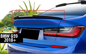 Спойлер M4-Style (для G20/G80, чорний глянець) для BMW 3 серія G20/21 2018- рр