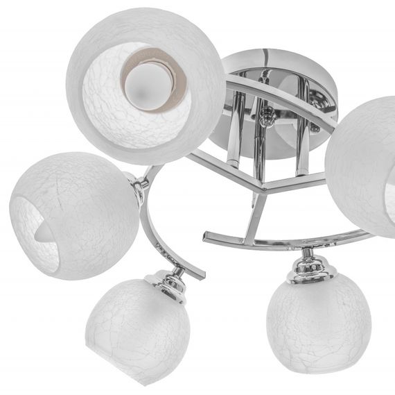 Люстра потолочная в спальню E27 60W CH (LK-625C/6) | Зображення 6