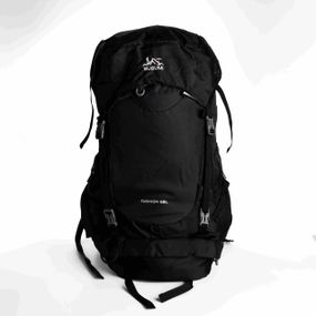 Туристичний рюкзак Slow Journey 68 л, чорний, з кріпленням MOLLE Чорний SJ-0036-2B