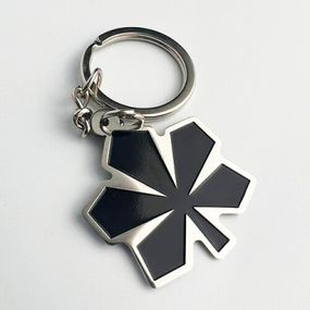 Брелок Dobroznak Каштан Чорний 30х30 мм (#6003)