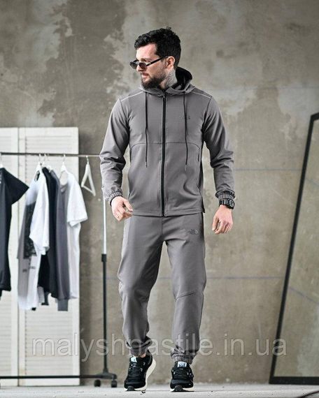 Мужской спортивный костюм THF grey      ДЛ6262 | Зображення 1