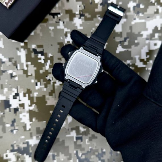 Годинник наручний Patriot 010BKUASI Тризуб срібло Чорні + Коробка. | Зображення 4